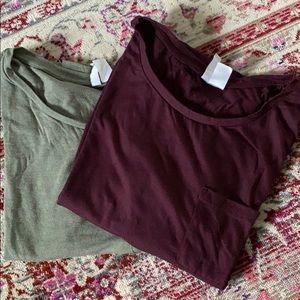 ⚡️Set of 2 Crop Top T-shirts